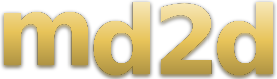 md 2d logo
